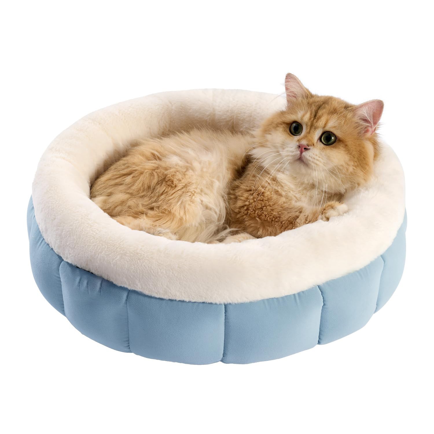 Round Washable Pet Bed
