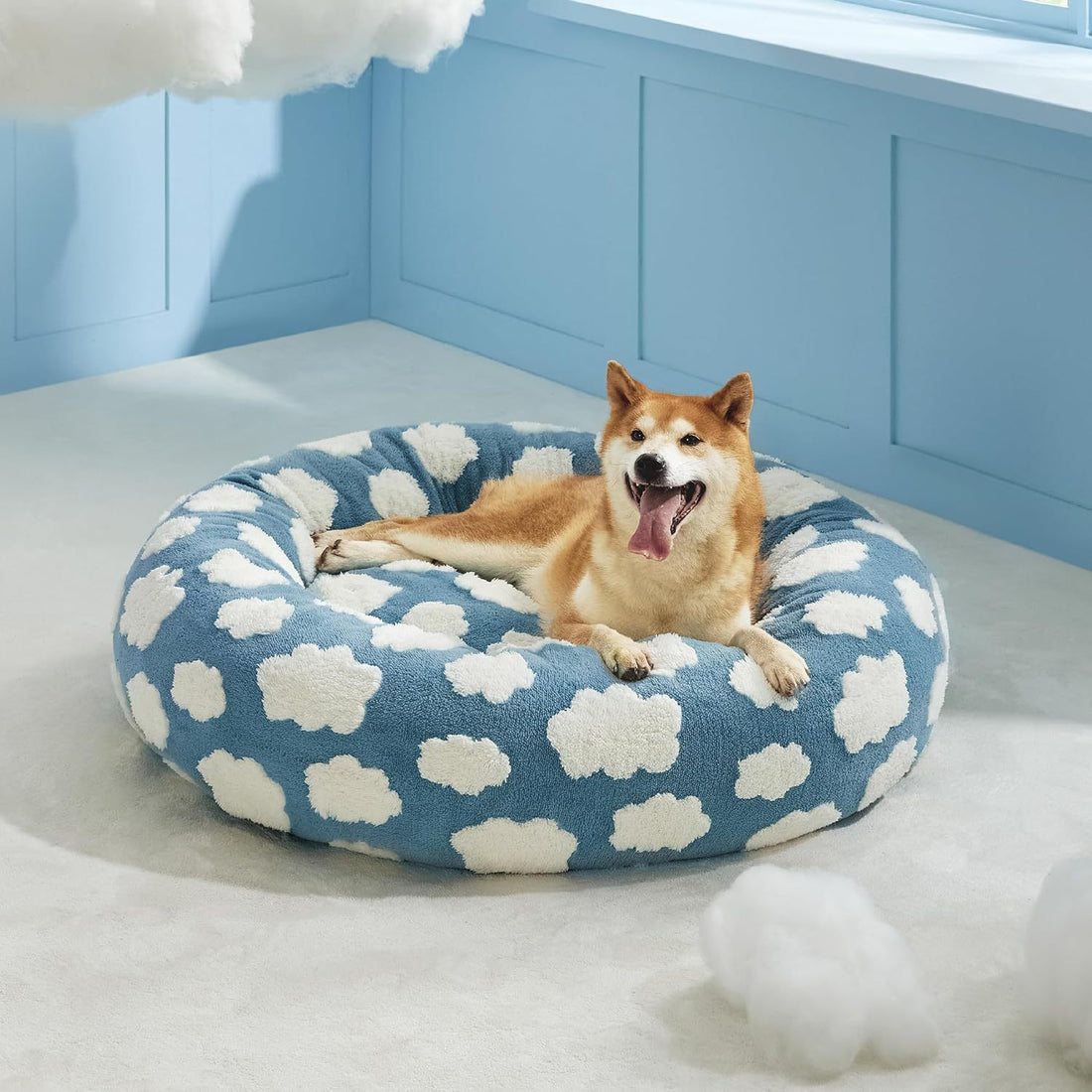 Round Donut Small Pet Bed