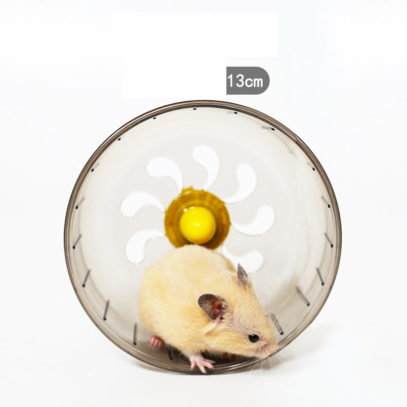 Running wheel hamster cage