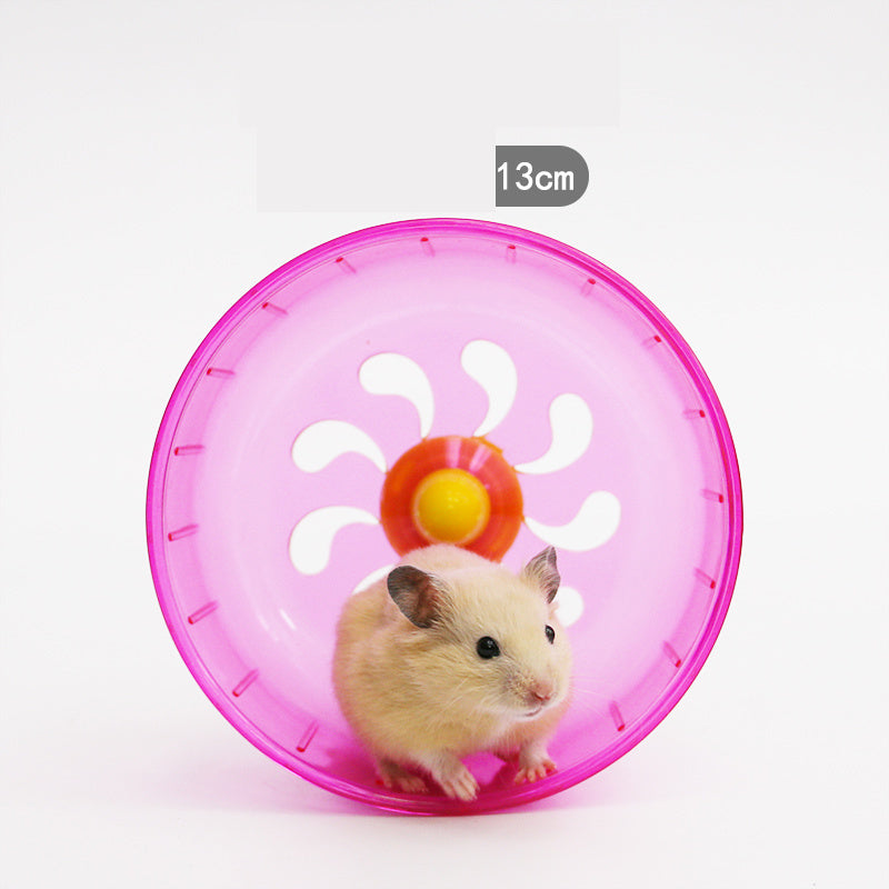 Running wheel hamster cage