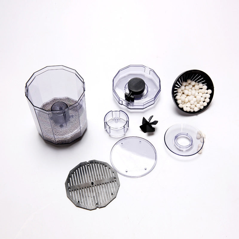Automatically Clean Fecal Fish Tank Toilet