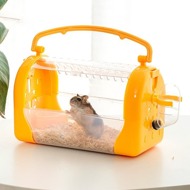Portable Cage To Go Out Transparent Bag