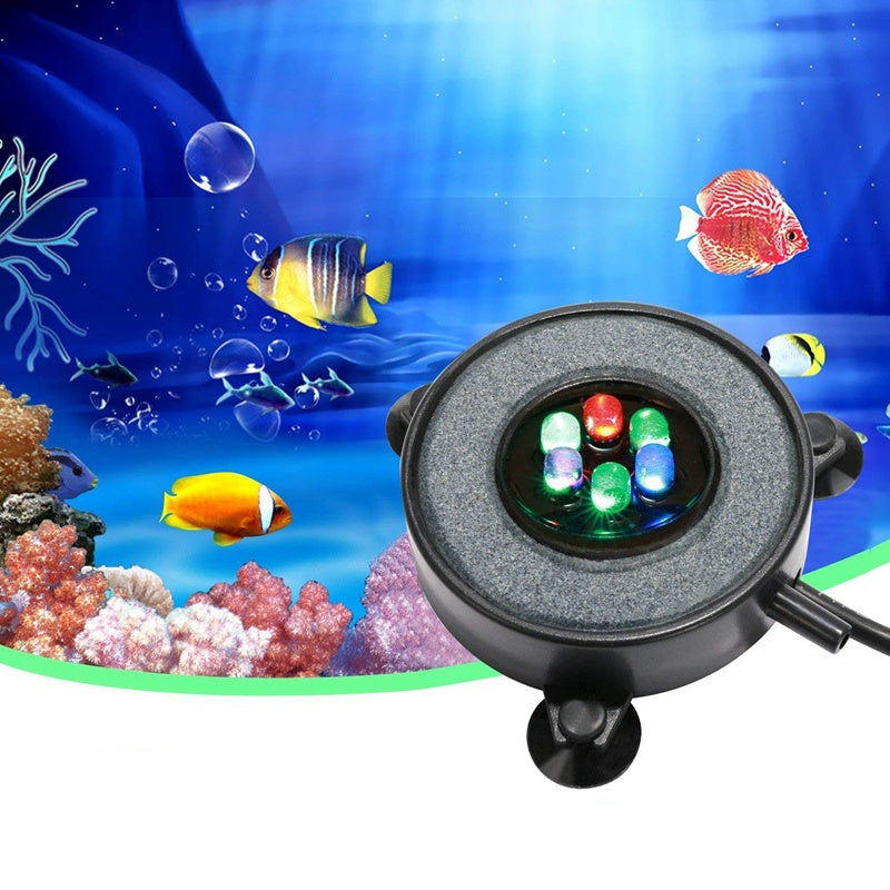 Fish tank round bubble light