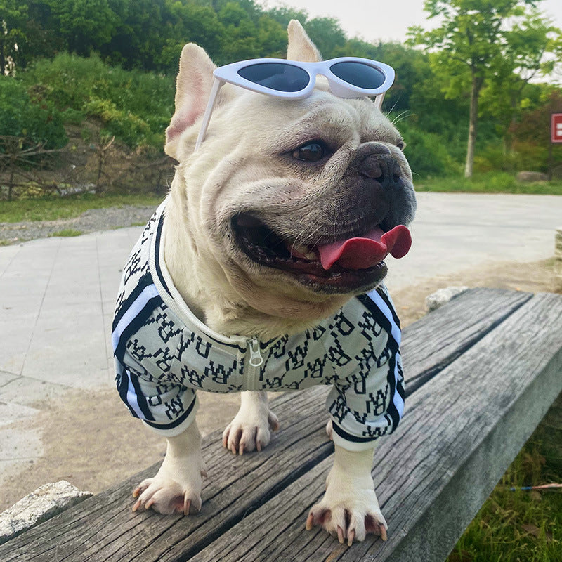 Zip Up Jacket Stretchy Pet Clothes