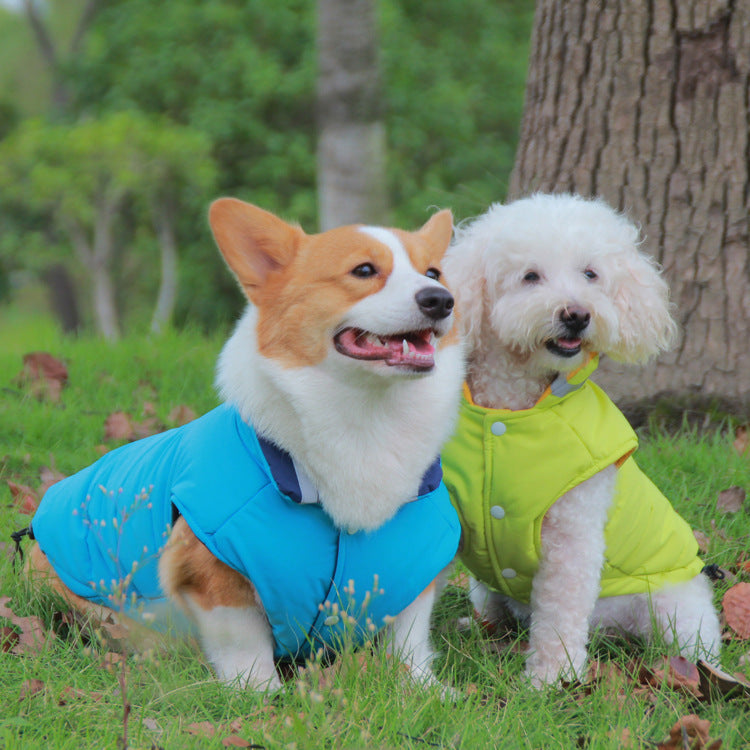 Reflective Outdoor Pet Jacket Double-sided