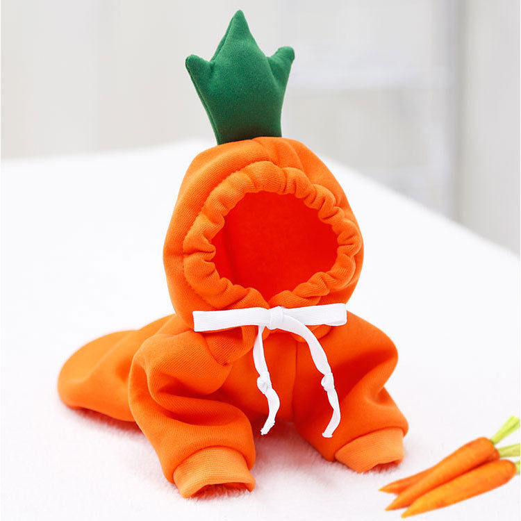 Hooded Sweater Apricot Elk Pet Clothes