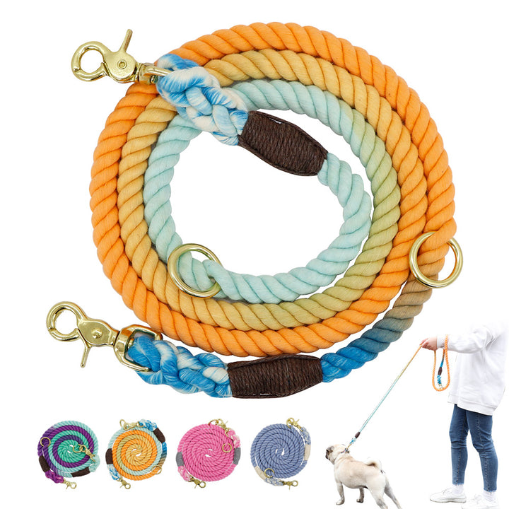 Gradient Color Accessories Pet Leashes