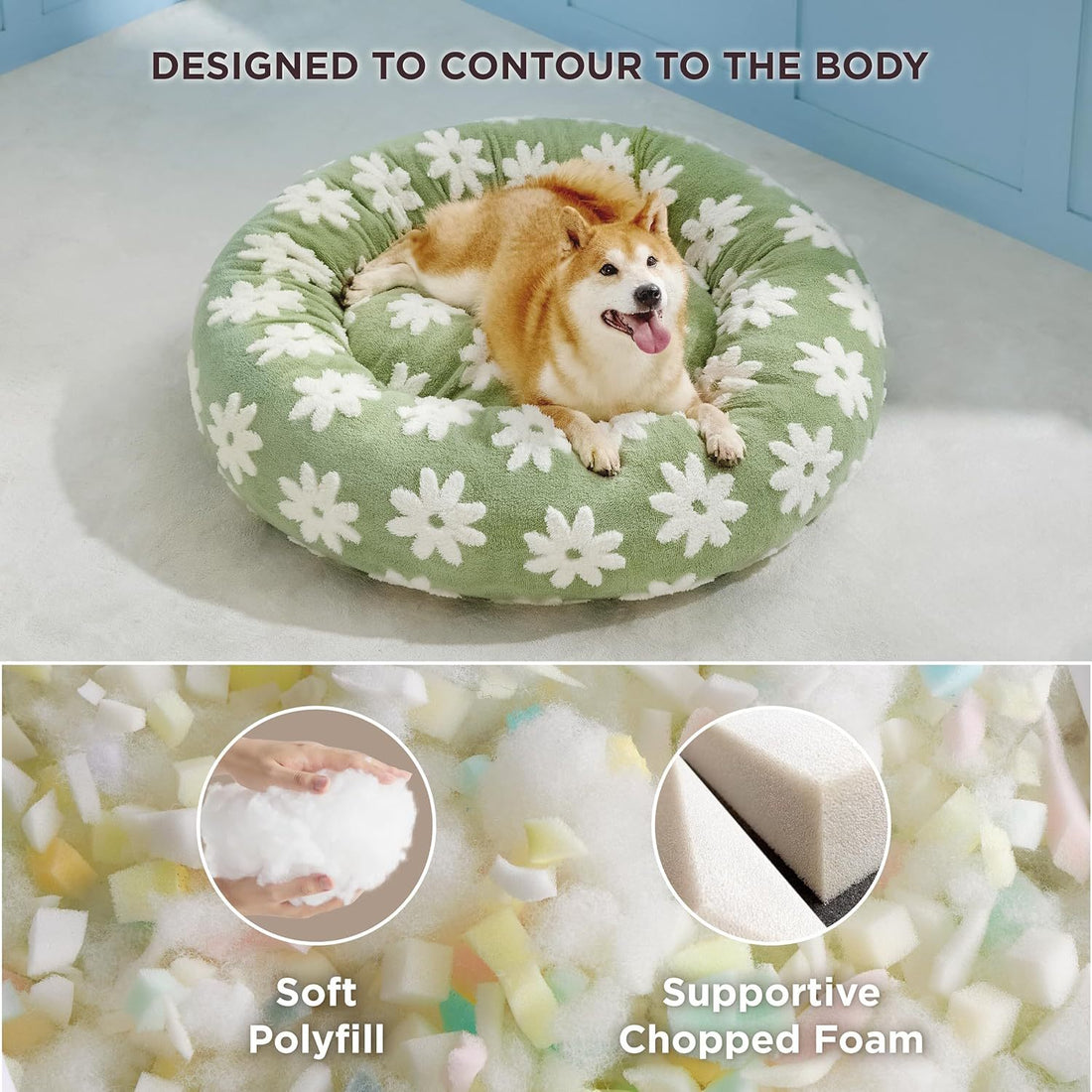Round Donut Small Pet Bed
