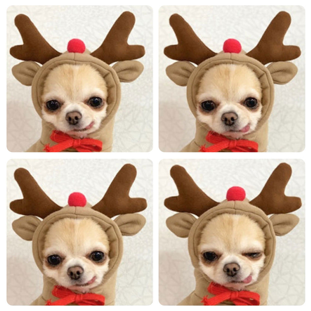 Hooded Sweater Apricot Elk Pet Clothes