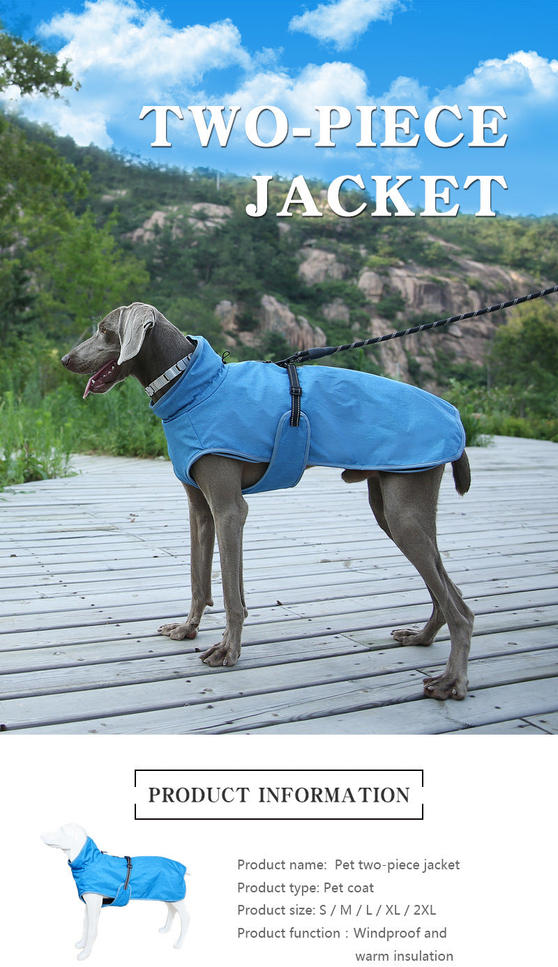 Pet Shell Jacket Dog Winter Outdoors Ski Suit