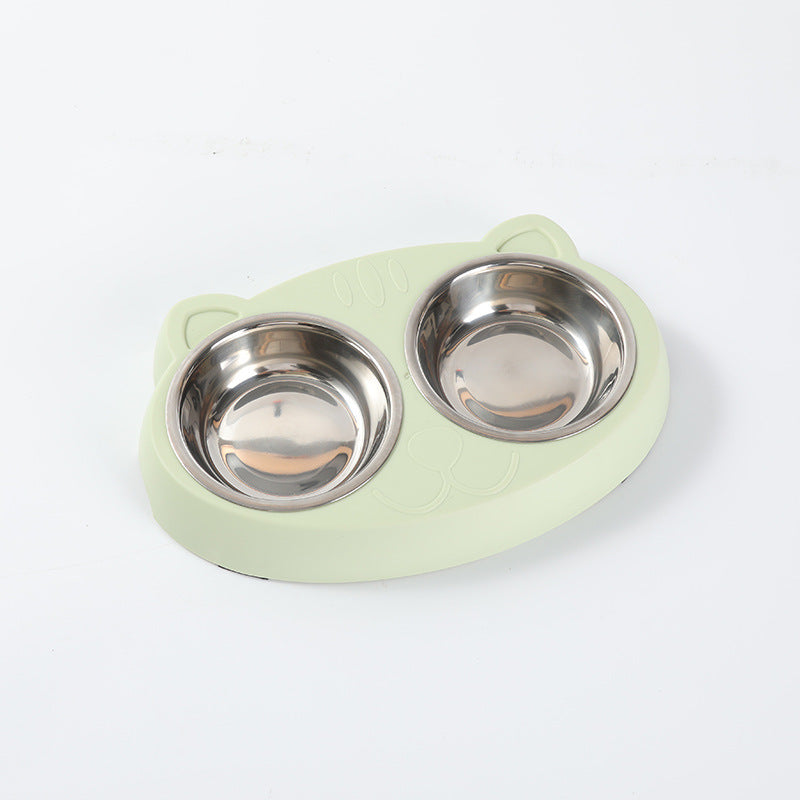 Macaron Pet Double Feeding Bowl