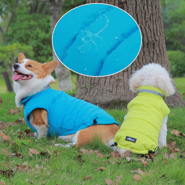 Reflective Outdoor Pet Jacket Double-sided