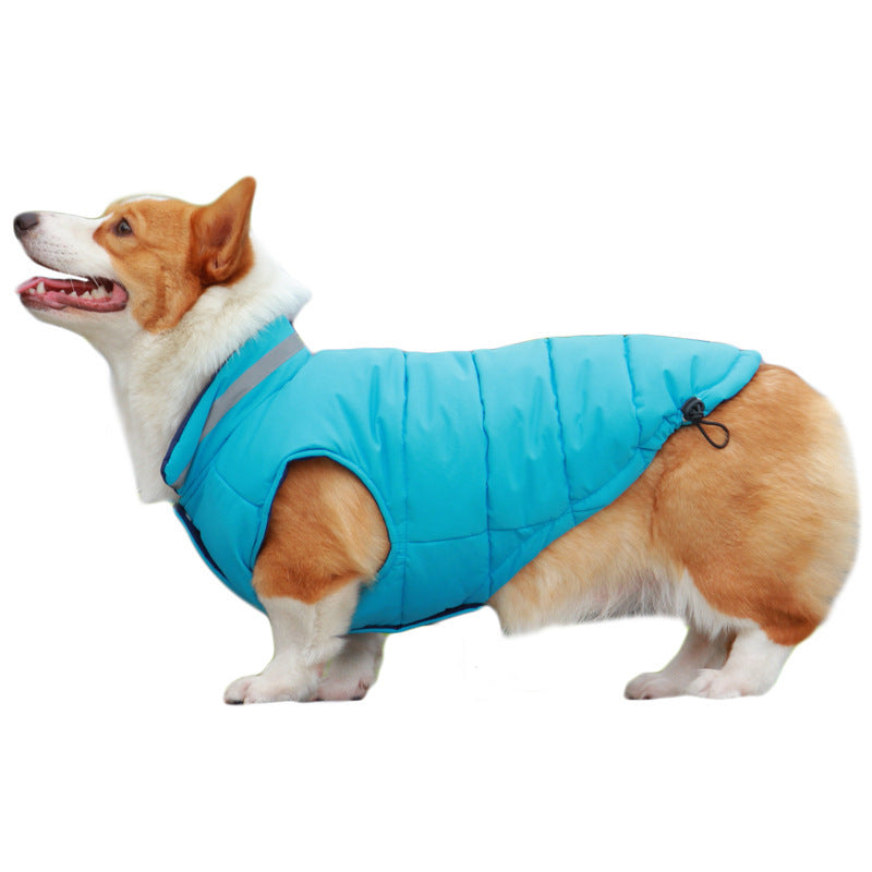 Reflective Outdoor Pet Jacket Double-sided
