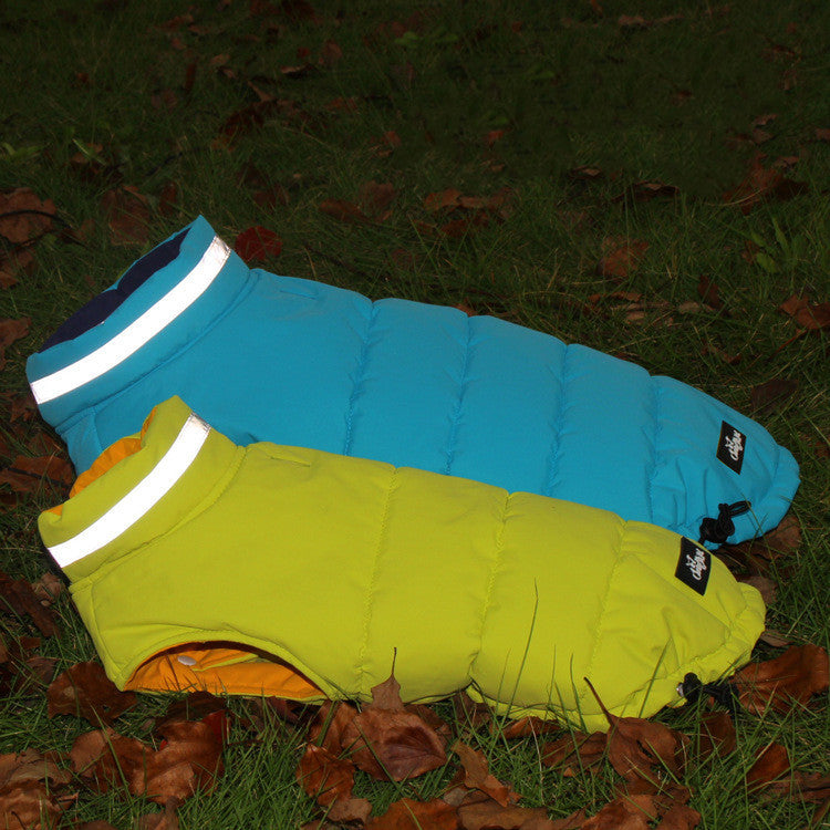 Reflective Outdoor Pet Jacket Double-sided